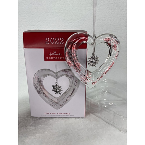 Hallmark Keepsake Our First Christmas 2022 Ornament  NIB - Picture 2 of 7